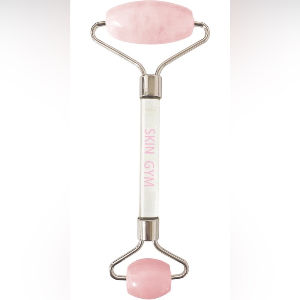 Skin Gym Rose Quartz Crystal Facial Roller